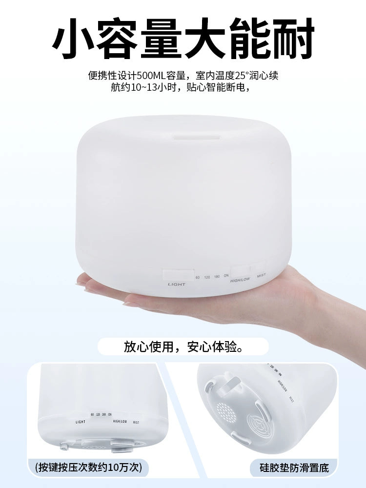 Non-Printed Ultrasonic Aroma Diffuser Bedroom Essential Oil Fragrance Lamp Automatic Incense Mute Aromatherapy Humidifier Aromatherapy Spray