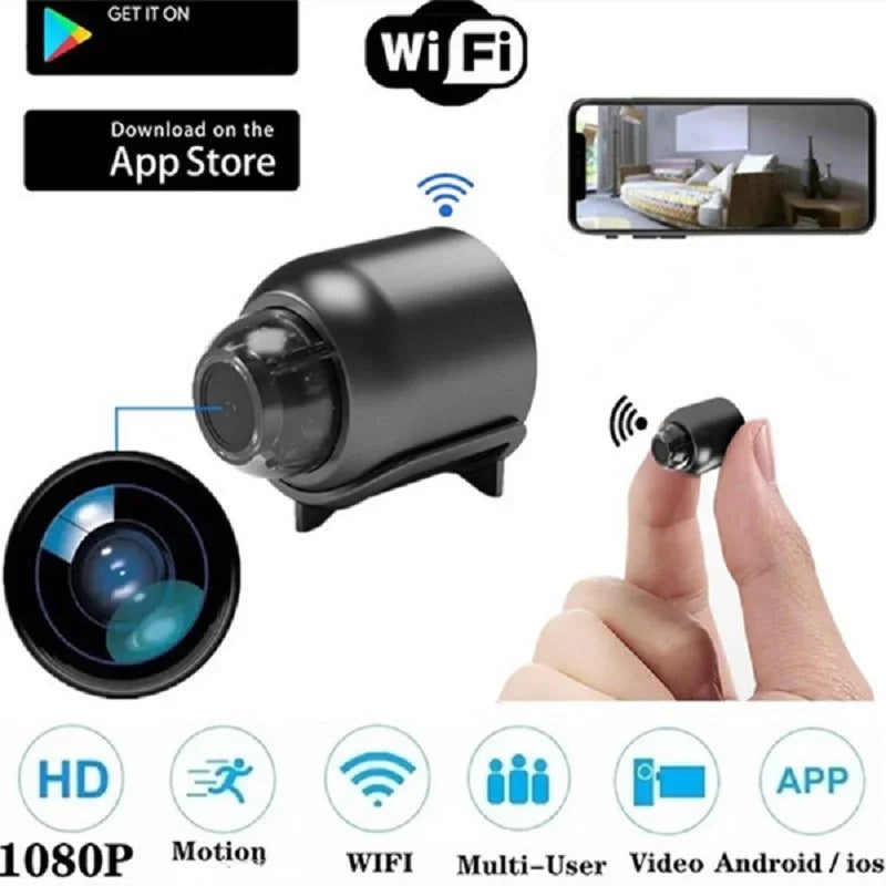 HD Mini Camera WiFi Micro Baby Monitor