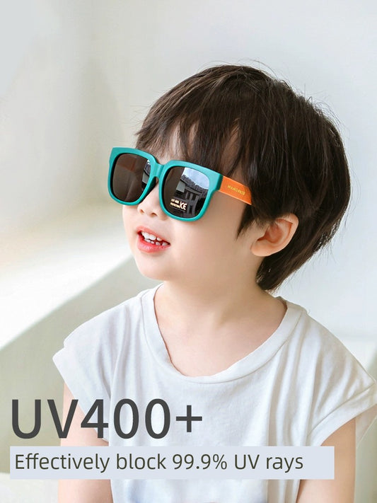 Korean Style Foldable Baby Polarized Boy Sunshade Sunglasses